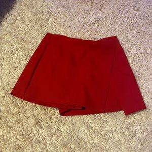 Red skirt/short size large!